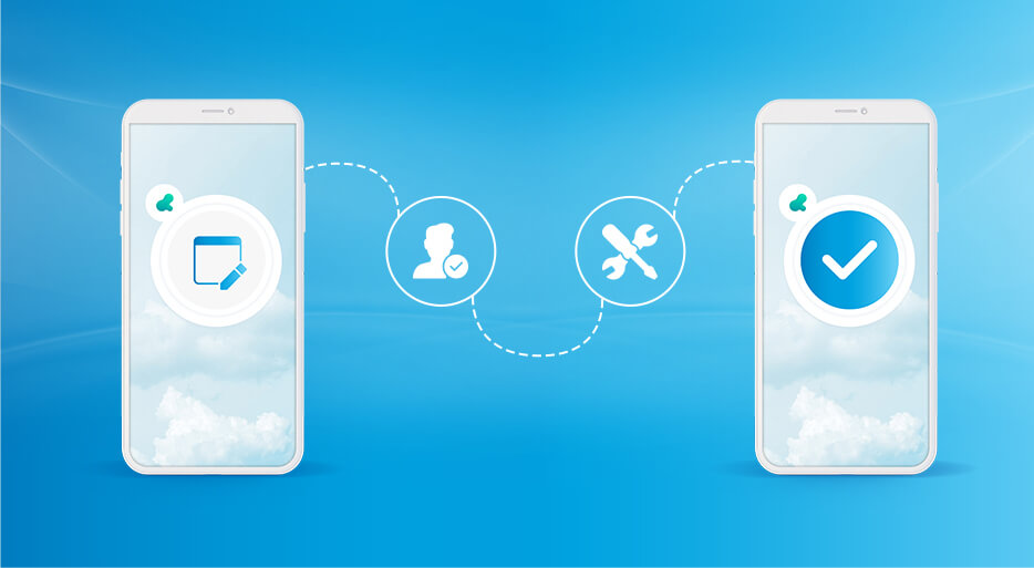 Flexibler Self-Service per App.